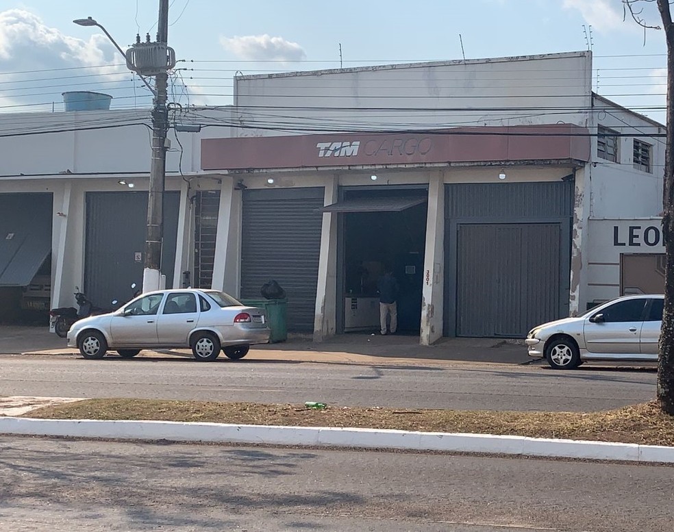 Empresa Latam foi furtada há dois meses em Porto Velho  — Foto: Aléxia Oliveira/Rede Amazônica 