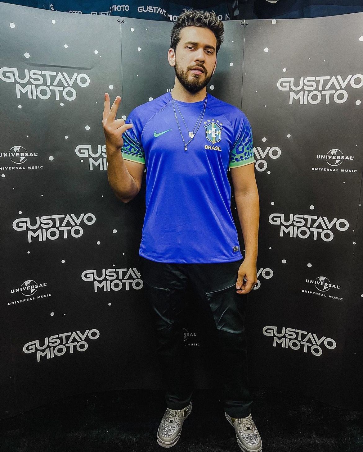 Gustavo Mioto é outro cantor com quem Key Alves revelou ter ficado — Foto: Reprodução/Instagram