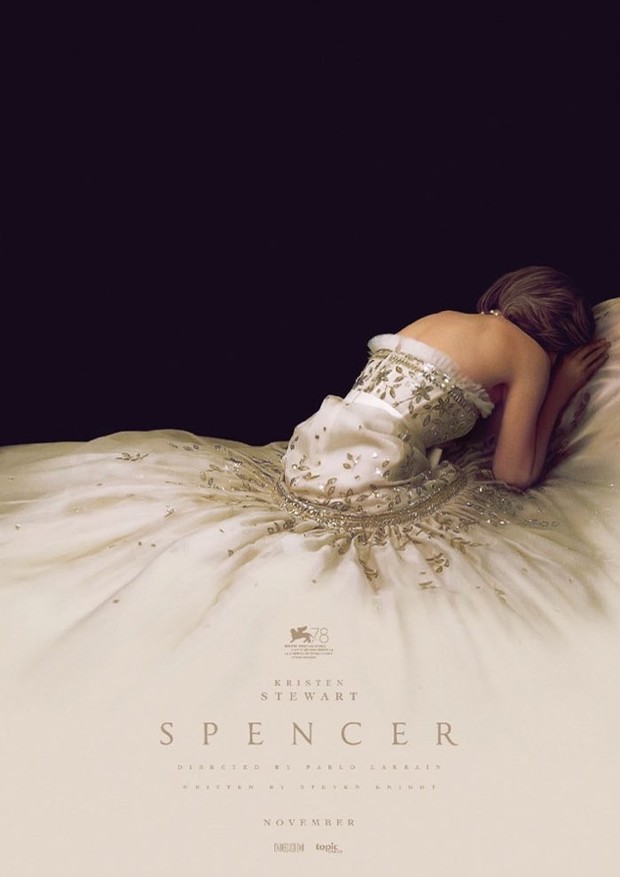 Pôster de 'Spencer', com Kristen Stewart no papel da princesa Diana, é divulgado (Foto: Reprodução)