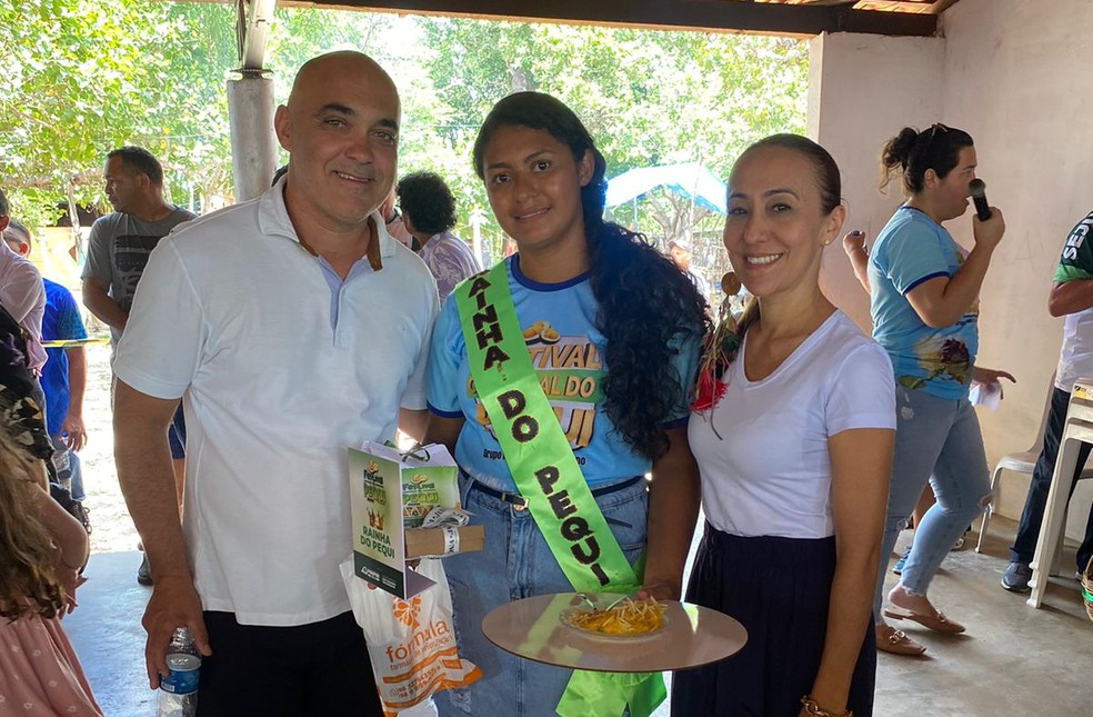 Moradora venceu concurso de melhor prato feito com pequi, em Piripiri, no Piauí — Foto: Divulgação/Prefeitura de Piripiri