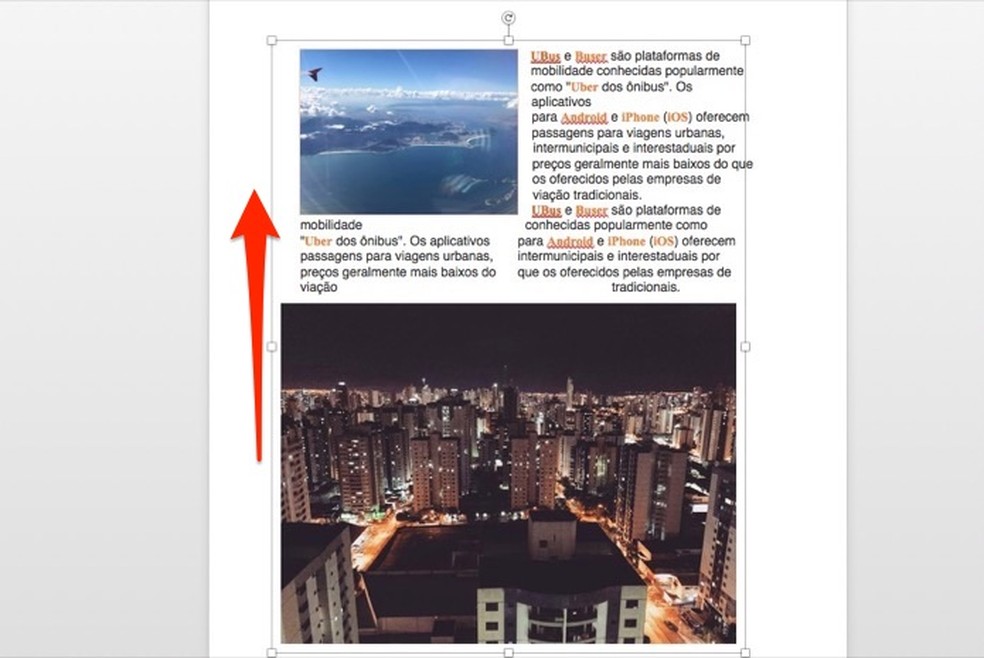 Como mover uma imagem no Word Produtividade TechTudo
