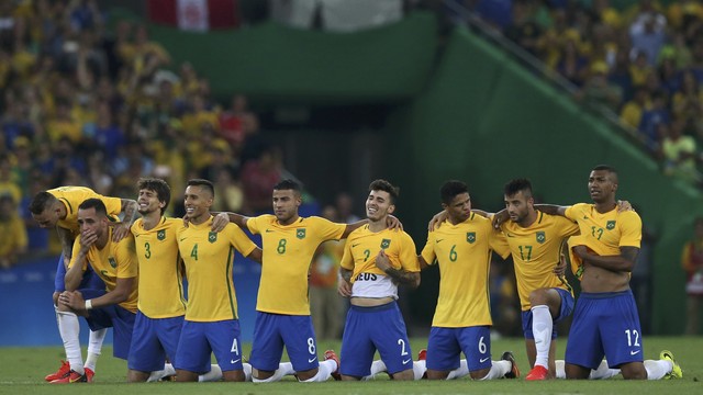 Na última cobrança de pênalti, Brasil vence Alemanha e leva o ouro