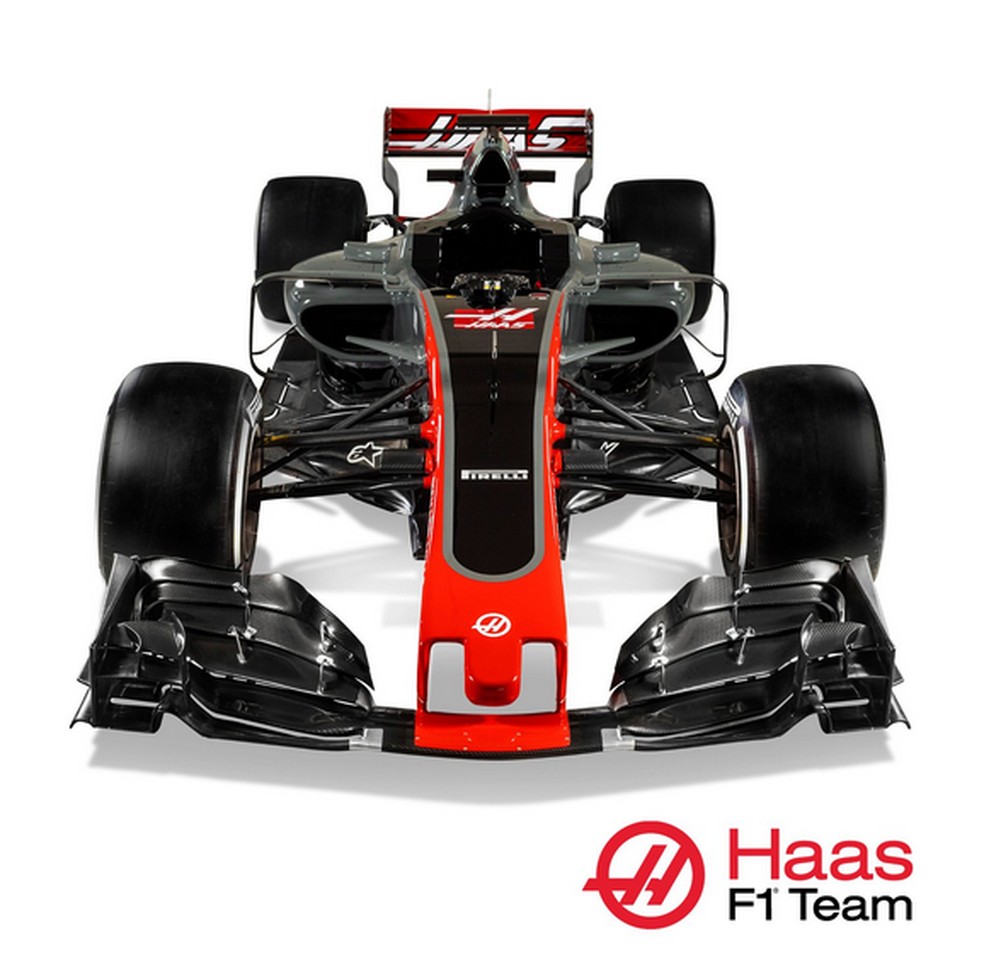 Haas VF-17, o carro da escuderia americana para 2017 (Foto: Divulgação)