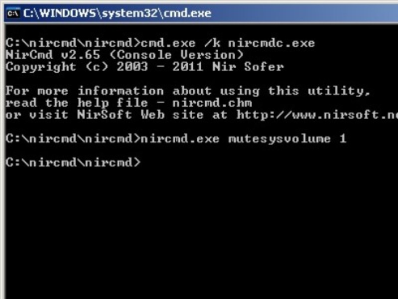 Nircmd как пользоваться windows 10
