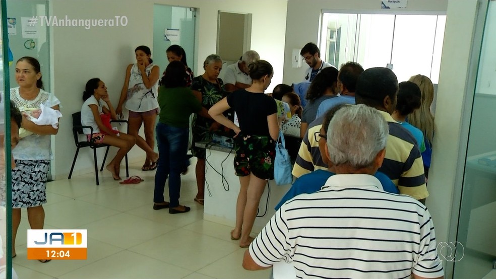 Exames de ultrassom são são realizados em centro de saúde — Foto: Reprodução/TV Anhanguera