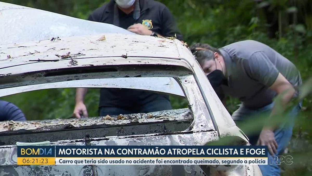 Polícia Suspeita Que Carro Encontrado Queimado Foi Usado Para Atropelar