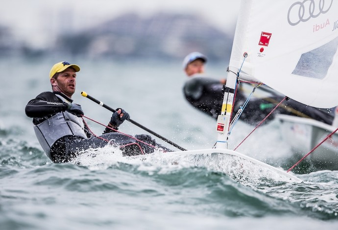 Robert Scheidt conquista a medalha de ouro em Miami (Foto: Sailing energy)