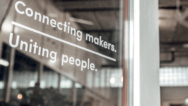 Makers Unite, a empresa de Thami Schweichler: missão clara e conexão evidente com o hub de negócios criativos de Amsterdã (Foto: Luciana Sposito)