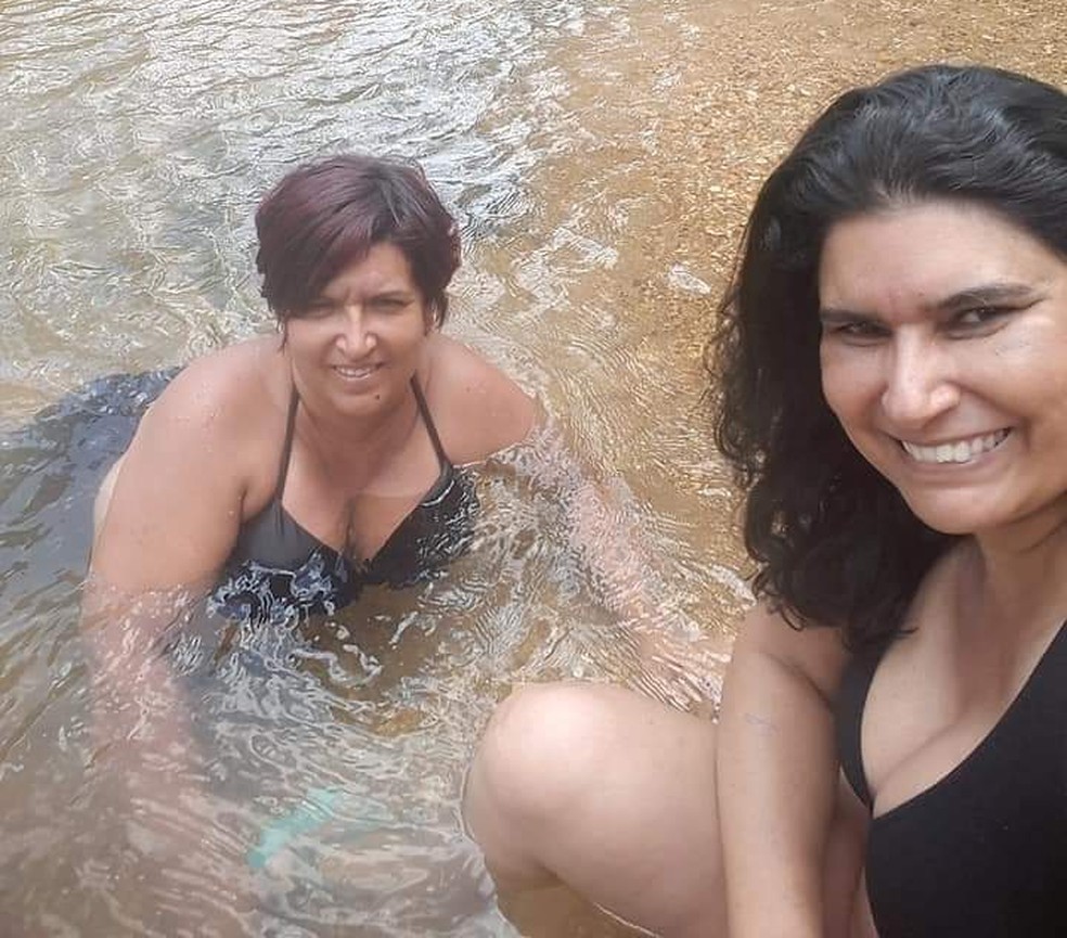 Celice Barbosa Ferreira e Silvanete Aparecida dos Reis morreram em acidente com barco em MG — Foto: Reprodução/EPTV