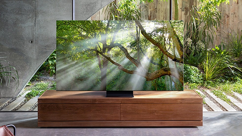 Novas TVs 8K da Samsung serão as primeiras do mundo com Wi-Fi 6 — Foto: Divulgação/Samsung