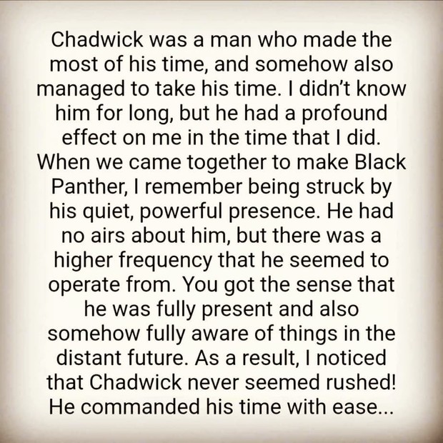 Lupita Nyong'o lamenta morte de Chadwick Boseman em uma homenagem emocionante (Foto: Reprodução/Instagram)
