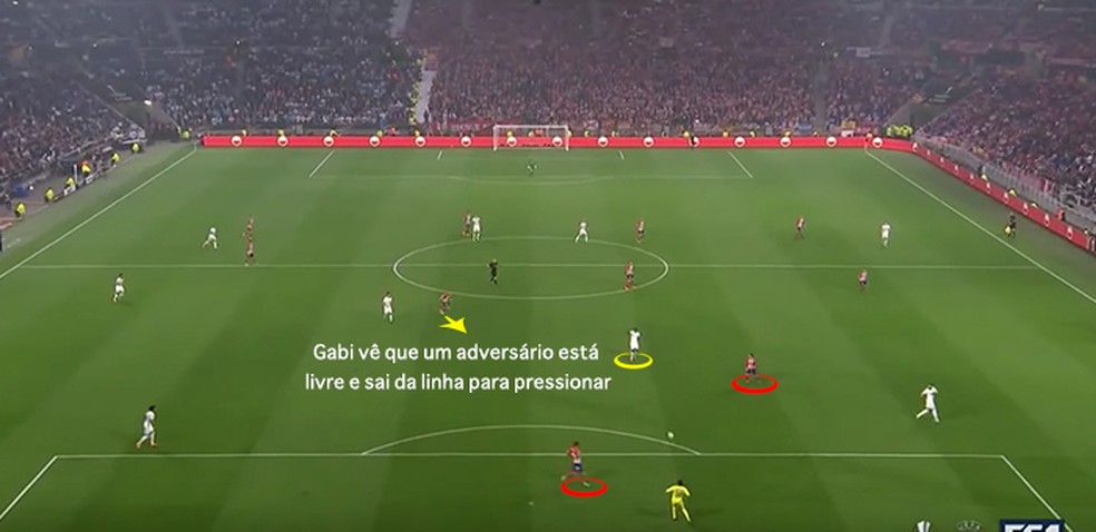 Detalhe do 1º gol do Atlético (II) (Foto: Leonardo Miranda)