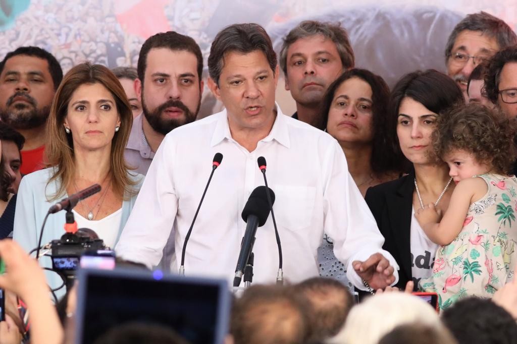 Haddad diz que PT vai apoiar Guilherme Boulos em 2024