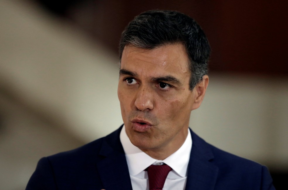 Pedro Sánchez, premiê espanhol, em imagem de arquivo (Foto: Juan Carlos Ulate/Reuters)