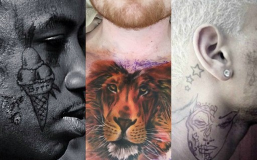 As mais estranhas tatuagem As Tatuagens Mais Bizarras Das Celebs Internacionais Monet Listas