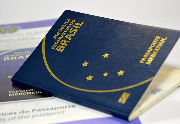 Passaporte brasileiro ;  (Foto: Agência Brasil/Arquivo)