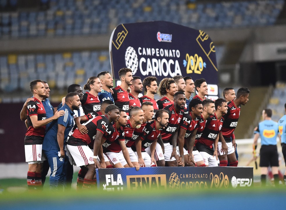Flamengo x Fluminense: final do Carioca 2020 — Foto: André Durão/GloboEsporte.com