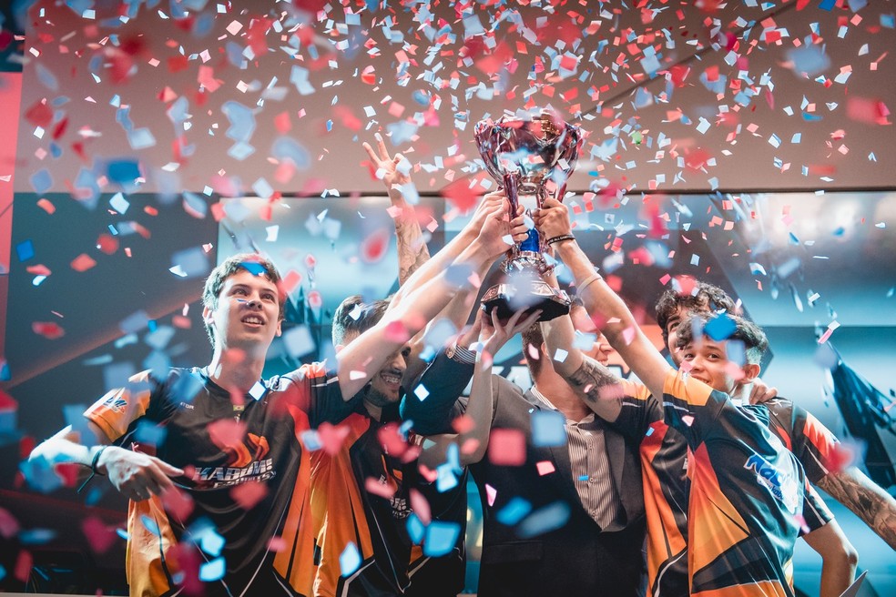 A Kabum foi a campeã do 1° split do Campeonato Brasileiro de LoL 2018 e é um dos times profissionais de League of Legends (Foto: Divulgação/Riot Games)