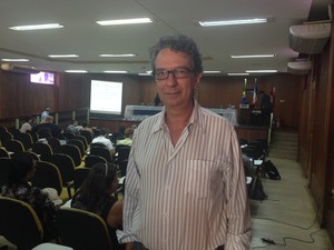 Christovam Barcellos, chefe do Observatório de Clima e Saúde na Fronteira (Foto: Fabiana Figueiredo/G1)