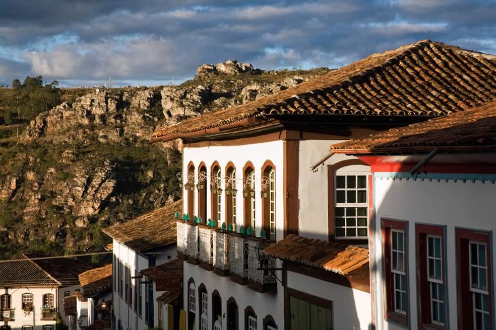 Centro histórico de Diamantina, que fica no nordeste do estado de Minas Gerais — Foto: Divulgação/Iphan