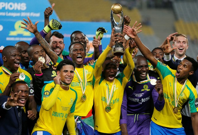 Mamelodi Sundowns campeão da Liga dos Campeões da África (Foto: Reuters)