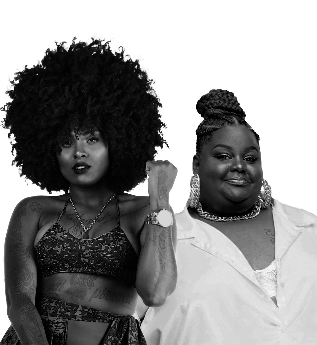 A Dama e Mc Carol se apresentam neste domingo no Afropunk com promessa de empoderamento no palco: 'muita conexão'