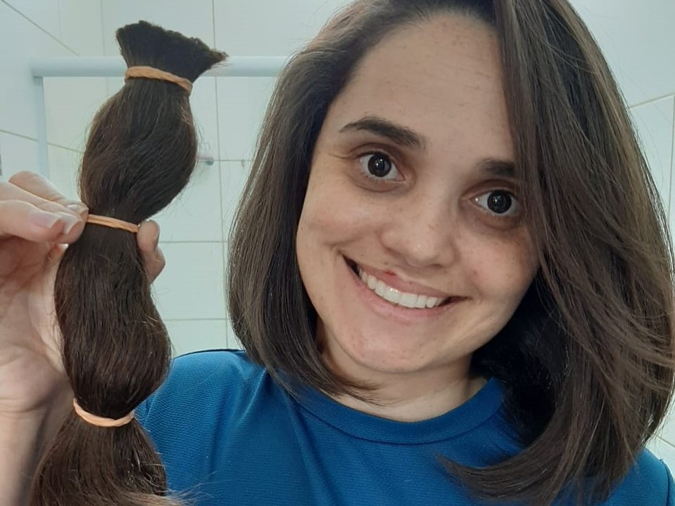 Andréia Vicente iniciou o tratamento neste ano em Araraquara — Foto: Arquivo pessoal