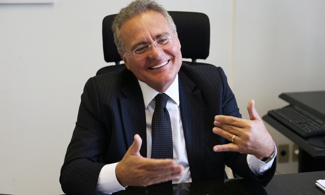 O senador Renan Calheiros