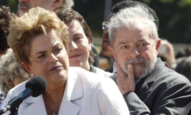 Dilma Rousseff e o ex-presidente Lula