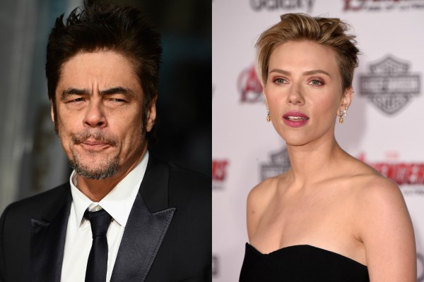 Benicio Del Toro e Scarlett Johansson (Foto: Getty Images)