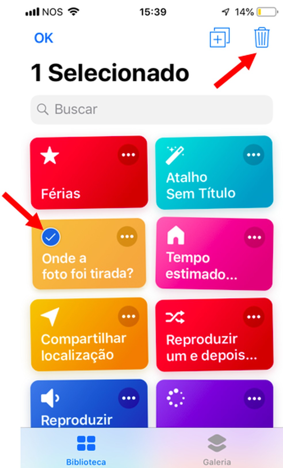 Pressione um dos atalhos e selecione o que queira deletar  — Foto: Reprodução/ Isabella Rocha  