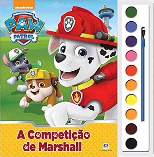 'Patrulha Canina: a competição de Marshall' traz tintas e pincel  (Foto: Divulgação/Ciranda Cultural)