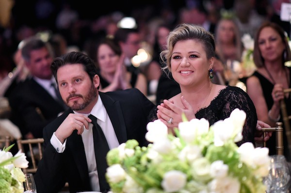 A cantora Kelly Clarkson e seu marido (Foto: Getty Images)