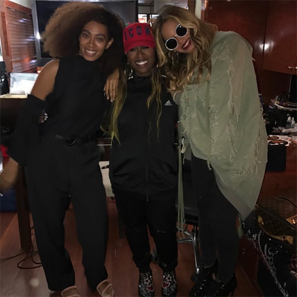 Solange Knowles, Missy Elliot, Beyoncé (Foto: Instagram)