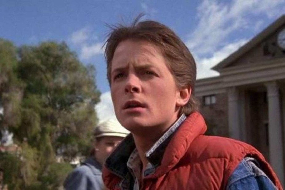Michael J Fox em De Volta para o Futuro
