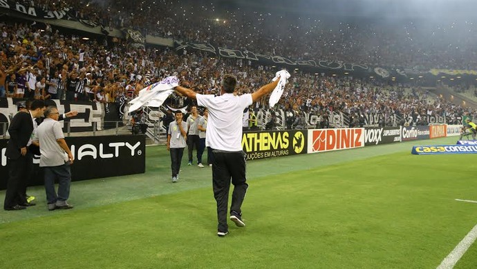 torcida, Ceará, bandeira, Lisca (Foto: Kiko Silva)