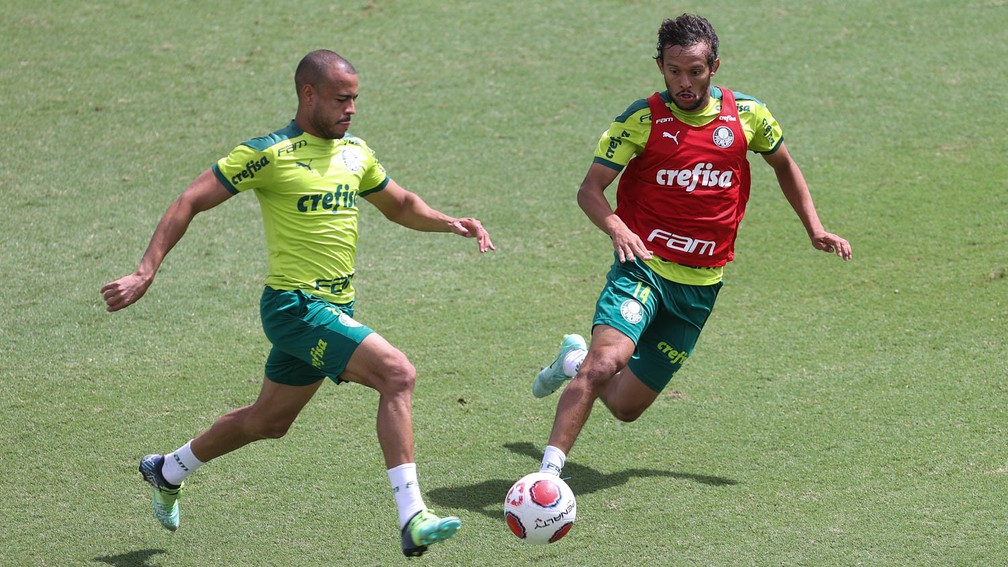 Com Mayke de volta, Palmeiras inicia ultimo treino antes da partida contra o Guarani pelo Paulistão