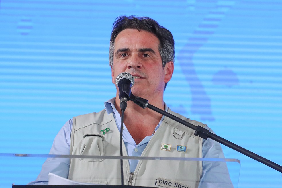 O ministro da Casa Civil, Ciro Nogueira, durante evento no Piauí em março de 2022 — Foto: Isac Nóbrega/PR