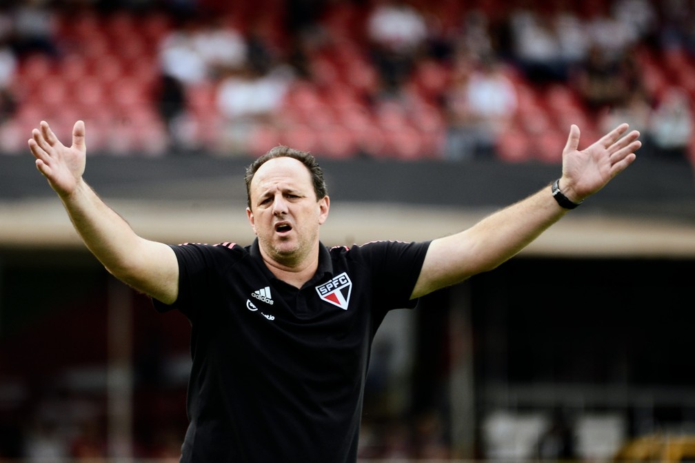 Rogério Ceni em São Paulo x Ituano — Foto: Marcos Ribolli