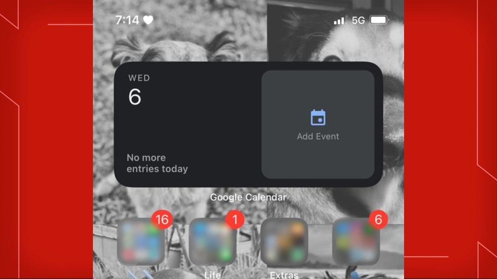 Celular de Ana Luísa Oliveira, já com sinal de 5G disponível nesta quarta-feira (6), em Brasília — Foto: Reprodução