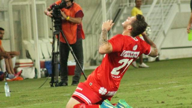 Luiz Fernando marcou o Ãºltimo gol do AmÃ©rica-RN no jogo
