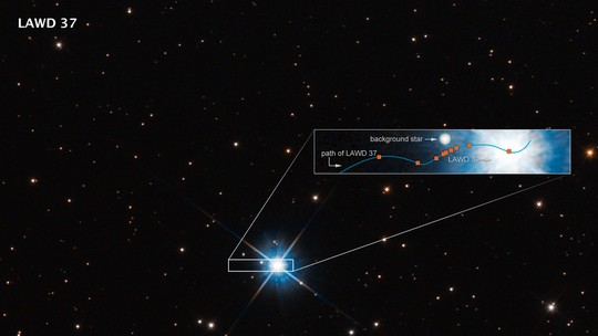 Telescópio Hubble calcula massa de estrela anã branca pela primeira vez