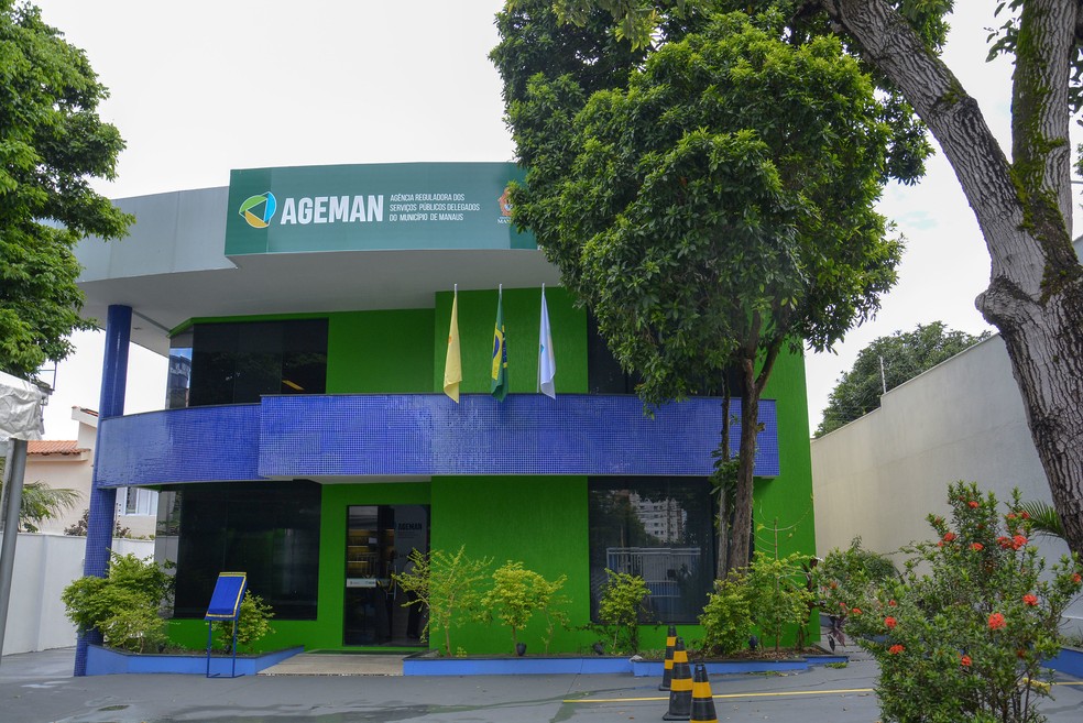 Sede da Ageman em Manaus  — Foto: Divulgação/Ageman