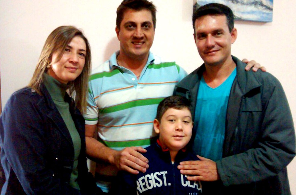 PM virou amigo do cabo Aquino, que sobreviveu após o acidente, e da víúva do cabo Márcio Gomes, que morreu na ocorrência (Foto: Arquivo pessoal)