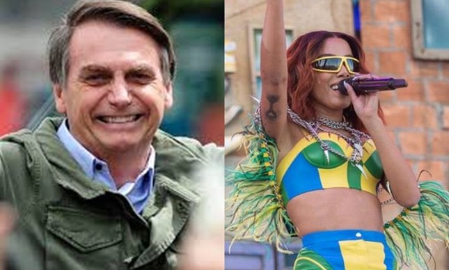 Jair Bolsonaro e Anitta
