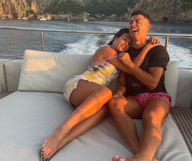 Georgina Rodríguez e Cristiano Ronaldo (Foto: Reprodução/Instagram)