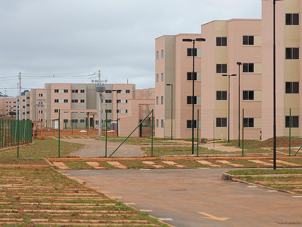 Residencial Parque do Riacho, no Riacho Fundo II (Foto: Dênio Simões/Agência Brasília/Reprodução)