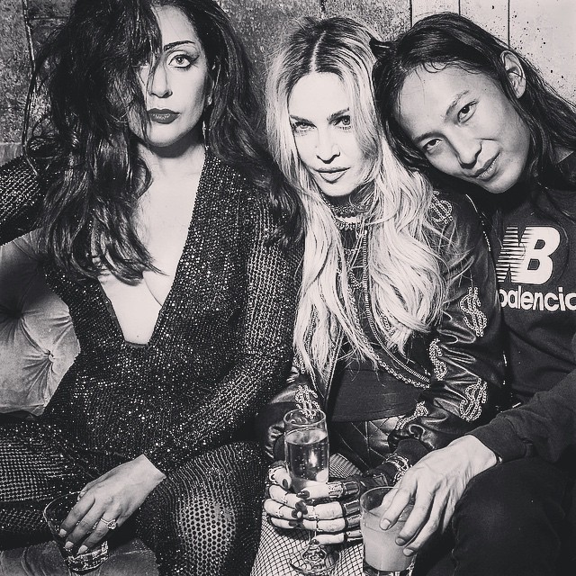 Lady Gaga, Madonna e DJ White Shadow (Foto: Instagram / Reprodução)