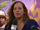 Jandira Feghali promete priorizar orçamento na área da saúde