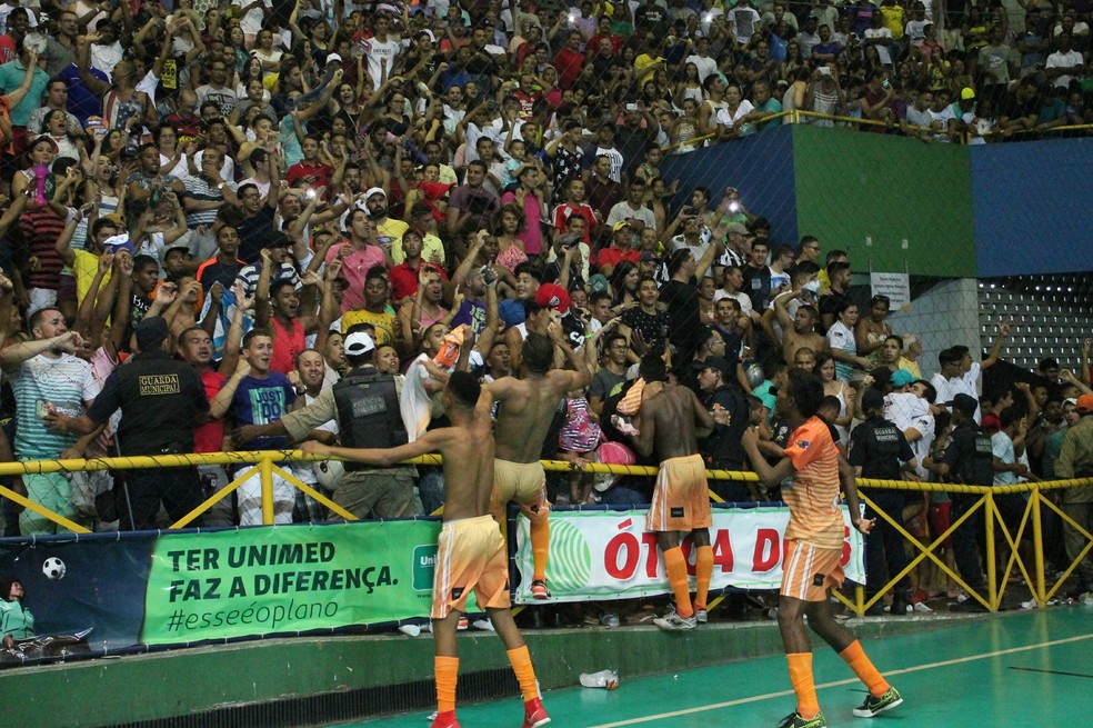 Iate foi o campeão da Copa TV Grande Rio de Futsal em 2017. (Foto: Amanda Lima)